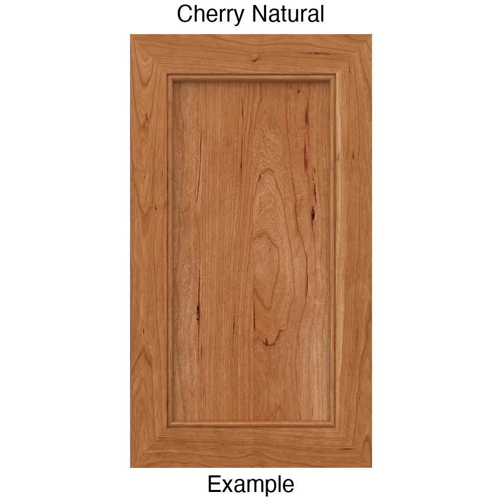 Estrella Recessed Panel Cabinet Door in Cherry Natural