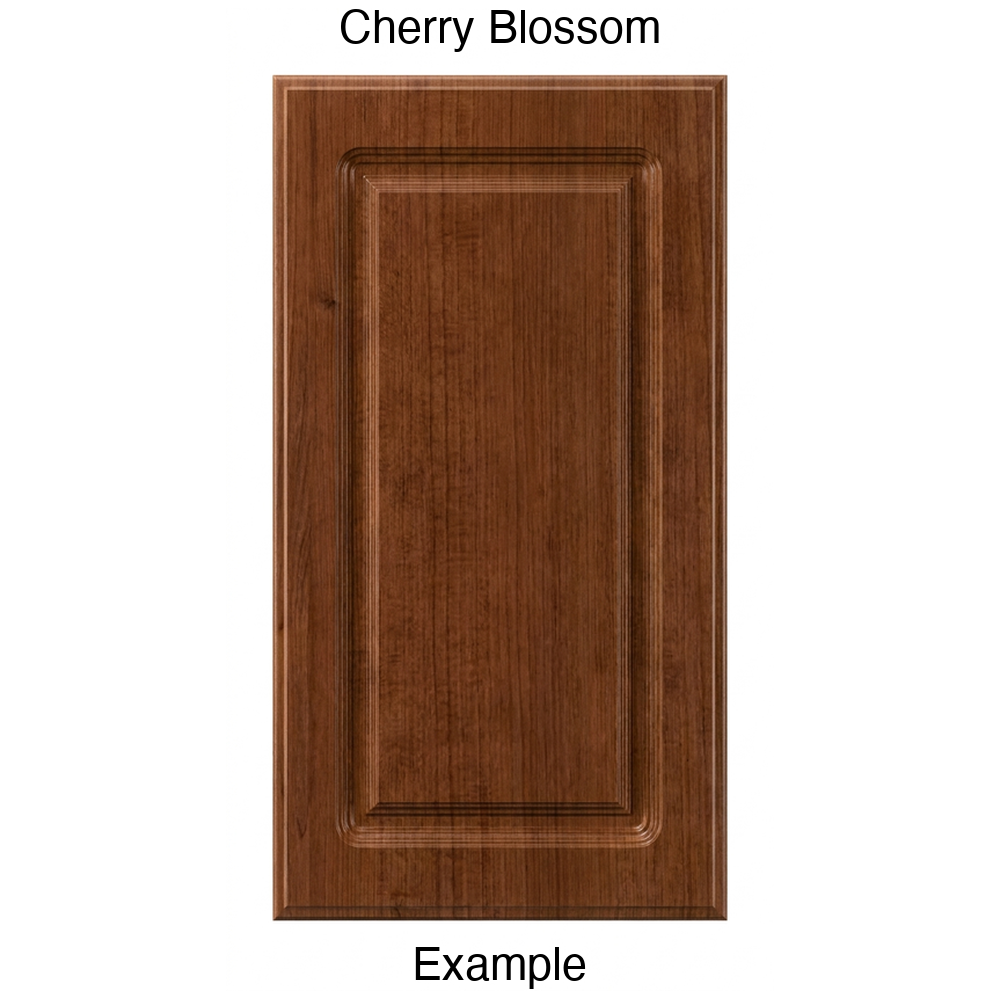 FC712 Raised Panel Thermofoil Cabinet Door in Cherry Blossom