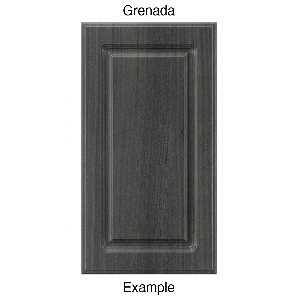FC712 Raised Panel Thermofoil Cabinet Door in Grenada