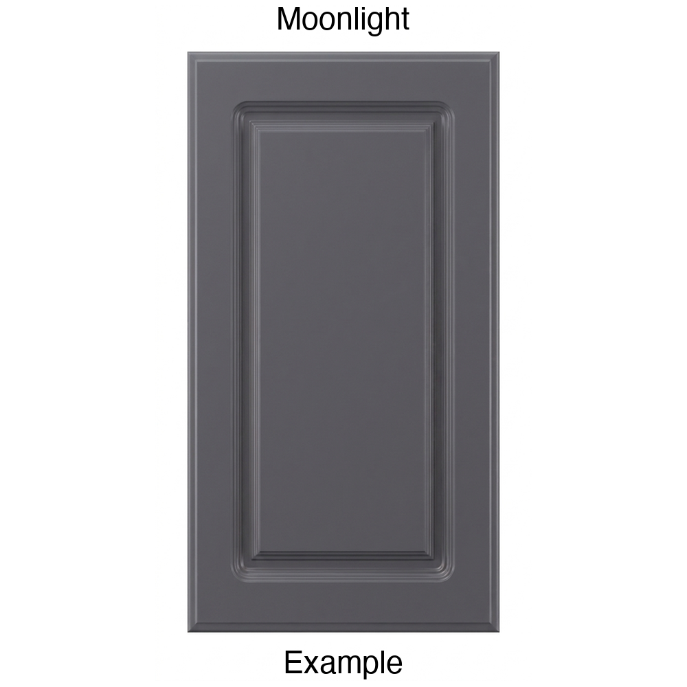 FC712 Raised Panel Thermofoil Cabinet Door in Moonlight