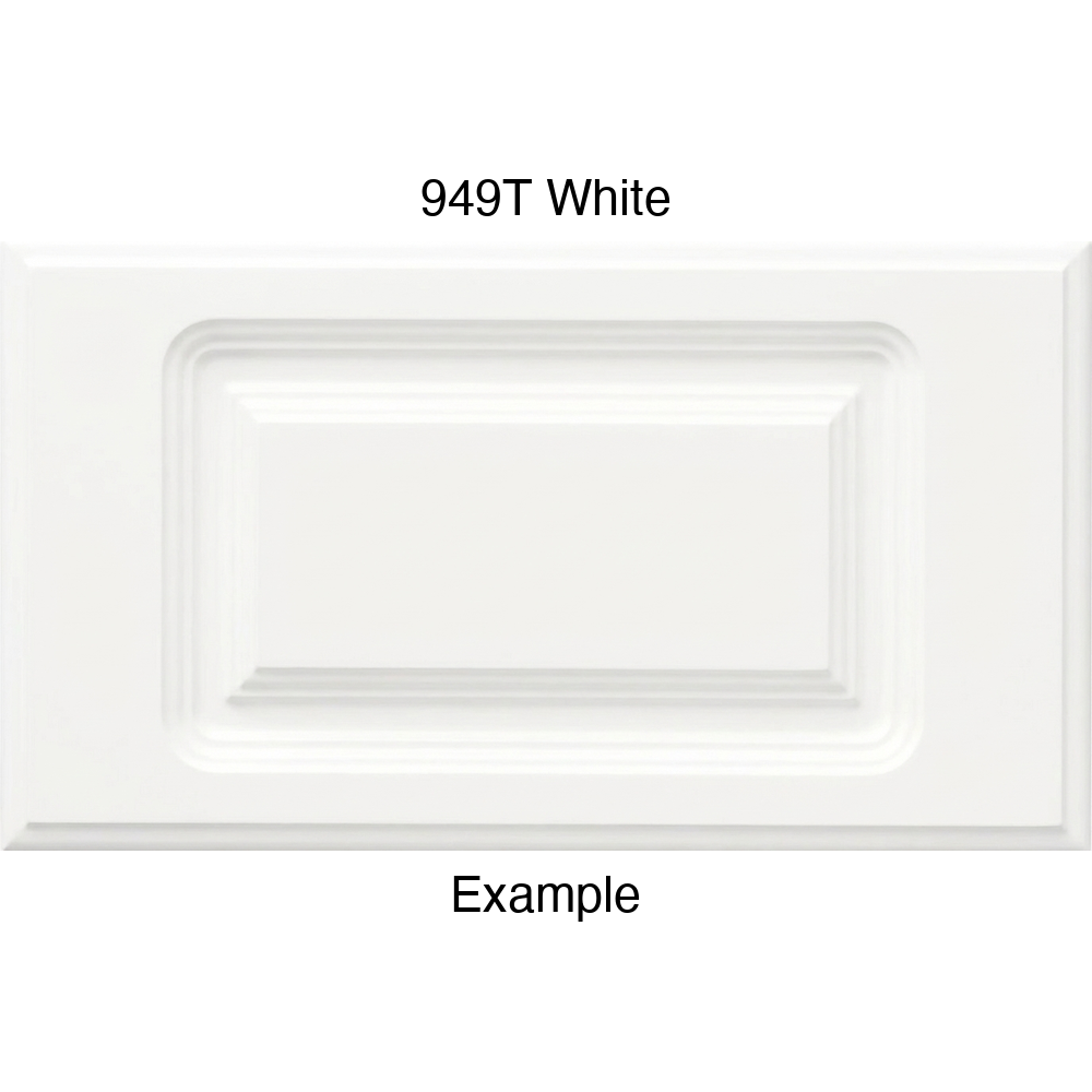 FC714 Thermofoil Drawer Front, Routed