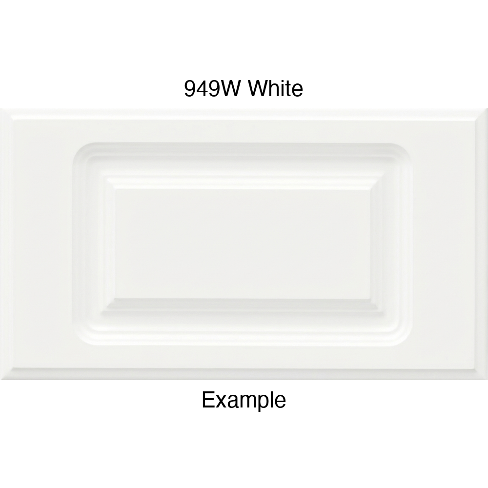 FC714 Thermofoil Drawer Front, Routed