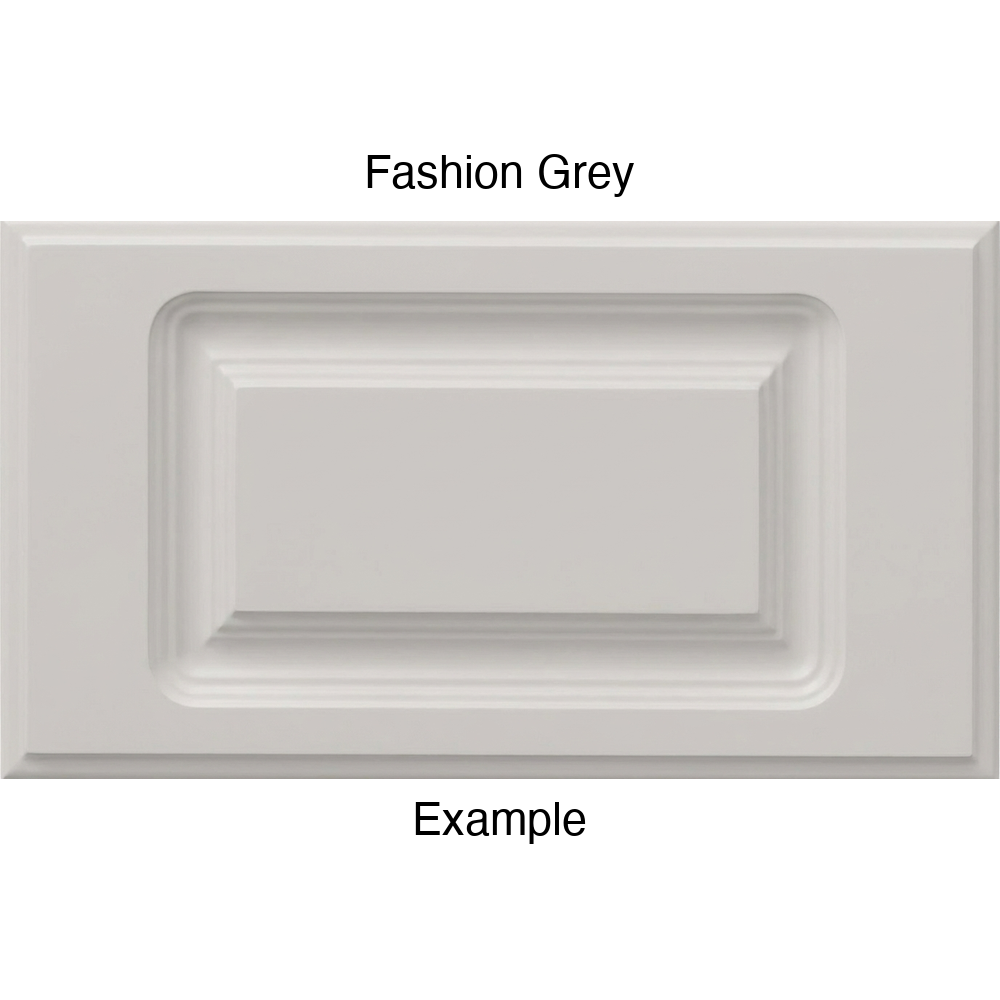 FC714 Thermofoil Drawer Front, Routed, in Fashion Grey