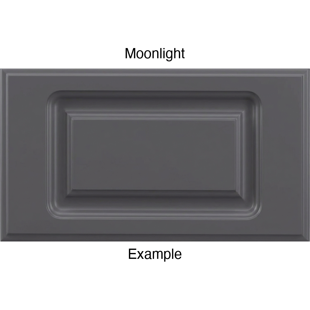 FC714 Thermofoil Drawer Front, Routed, in Moonlight