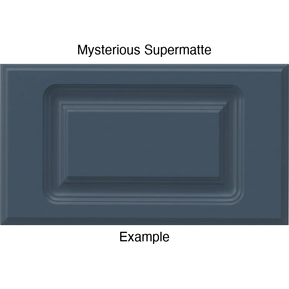 FC714 Thermofoil Drawer Front, Routed, in Mysterious Supermatte