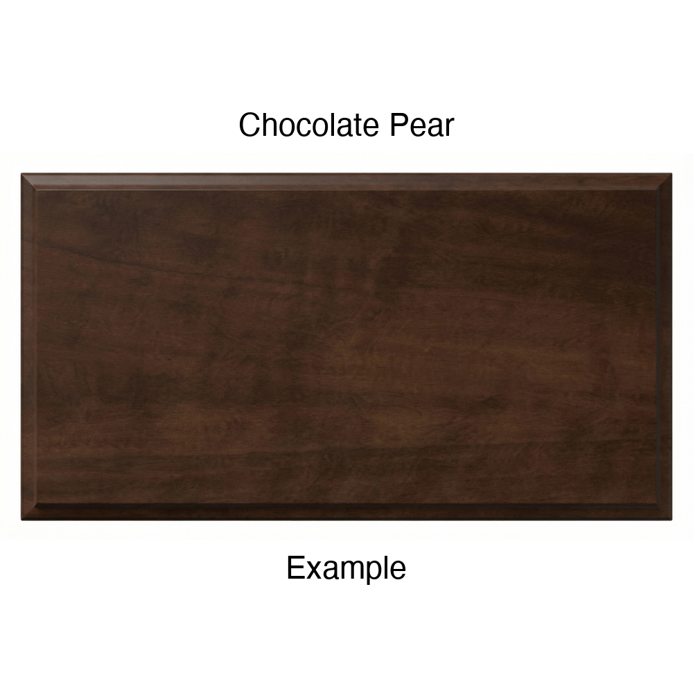 FC714 Thermofoil Drawer Front, Solid, in Chocolate Pear