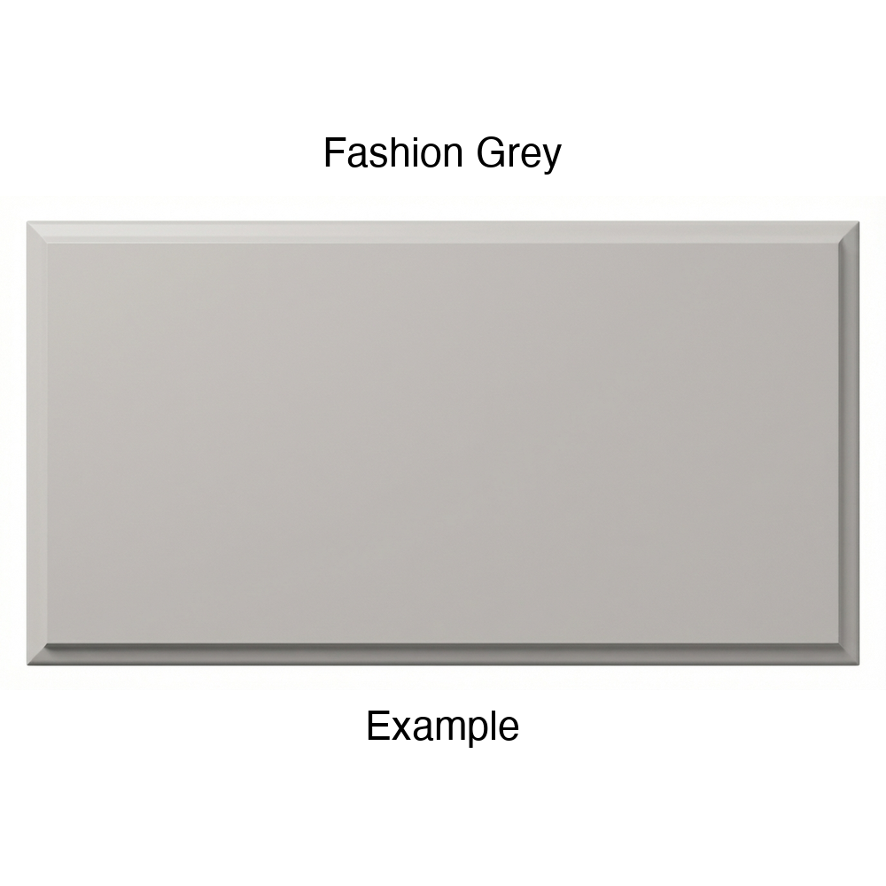 FC714 Thermofoil Drawer Front, Solid, in Fashion Grey