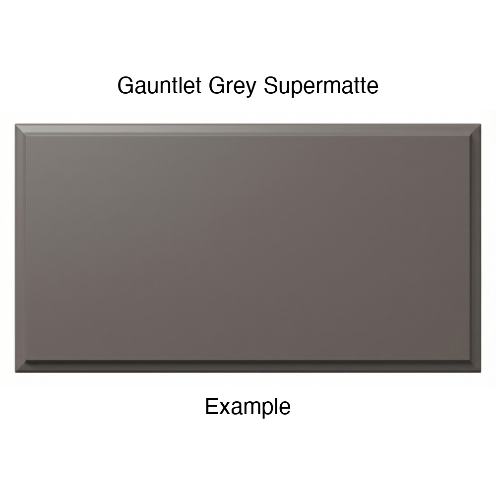 FC714 Thermofoil Drawer Front, Solid, in Gauntlet Grey Supermatte