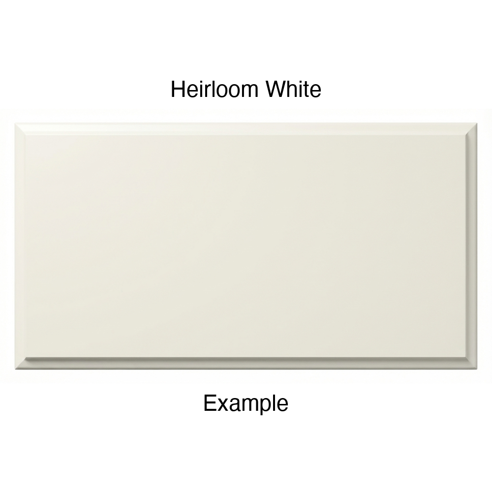 FC714 Thermofoil Drawer Front, Solid, in Heirloom White