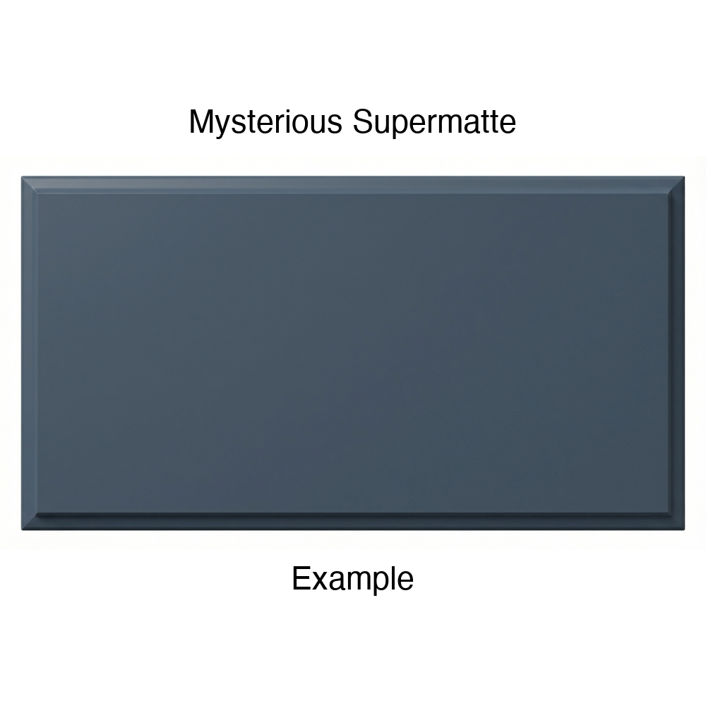 FC714 Thermofoil Drawer Front, Solid, in Mysterious Supermatte