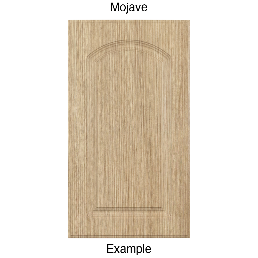 FC716 Arched Raised Panel Thermofoil Cabinet Door in Mojave