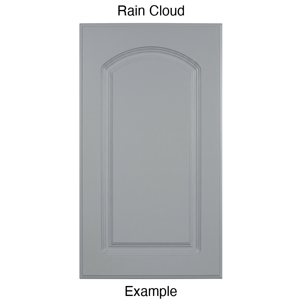 FC716 Arched Raised Panel Thermofoil Cabinet Door