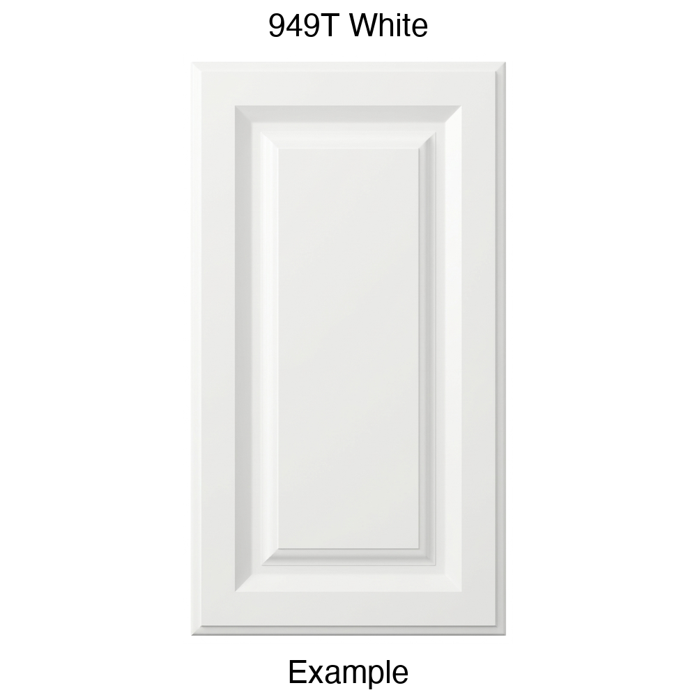 FR556 Raised Panel Thermofoil Cabinet Door