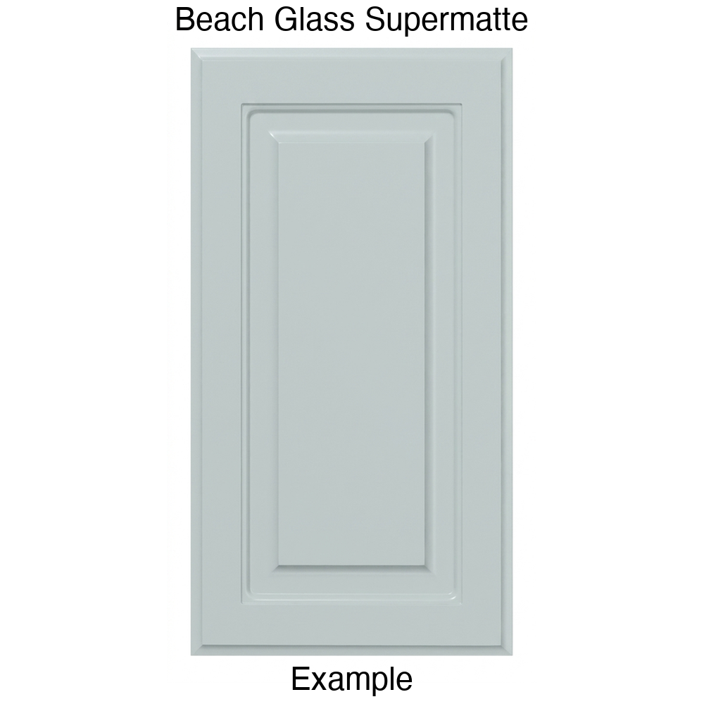 FS742 Raised Panel Thermofoil Cabinet Door in Beach Glass Supermatte
