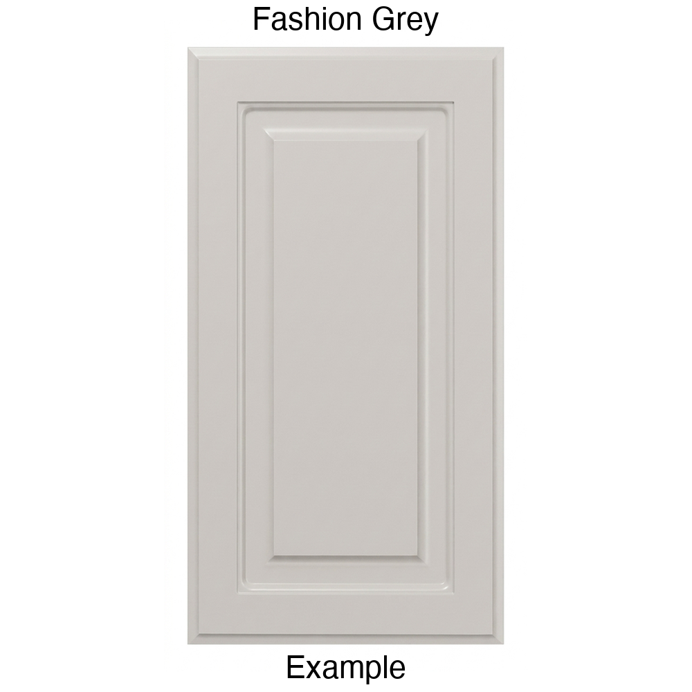 FS742 Raised Panel Thermofoil Cabinet Door in Fashion Grey