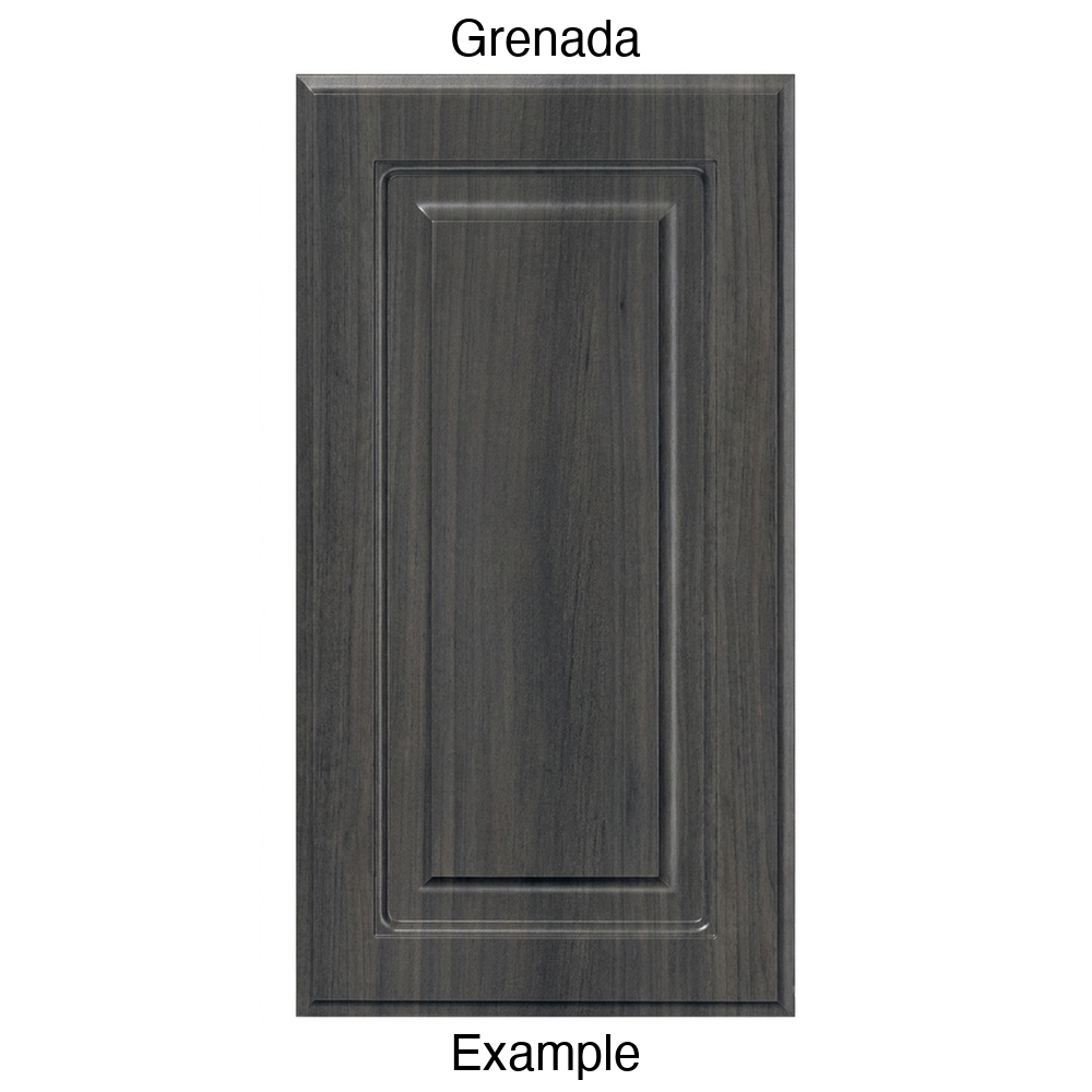 FS742 Raised Panel Thermofoil Cabinet Door in Grenada