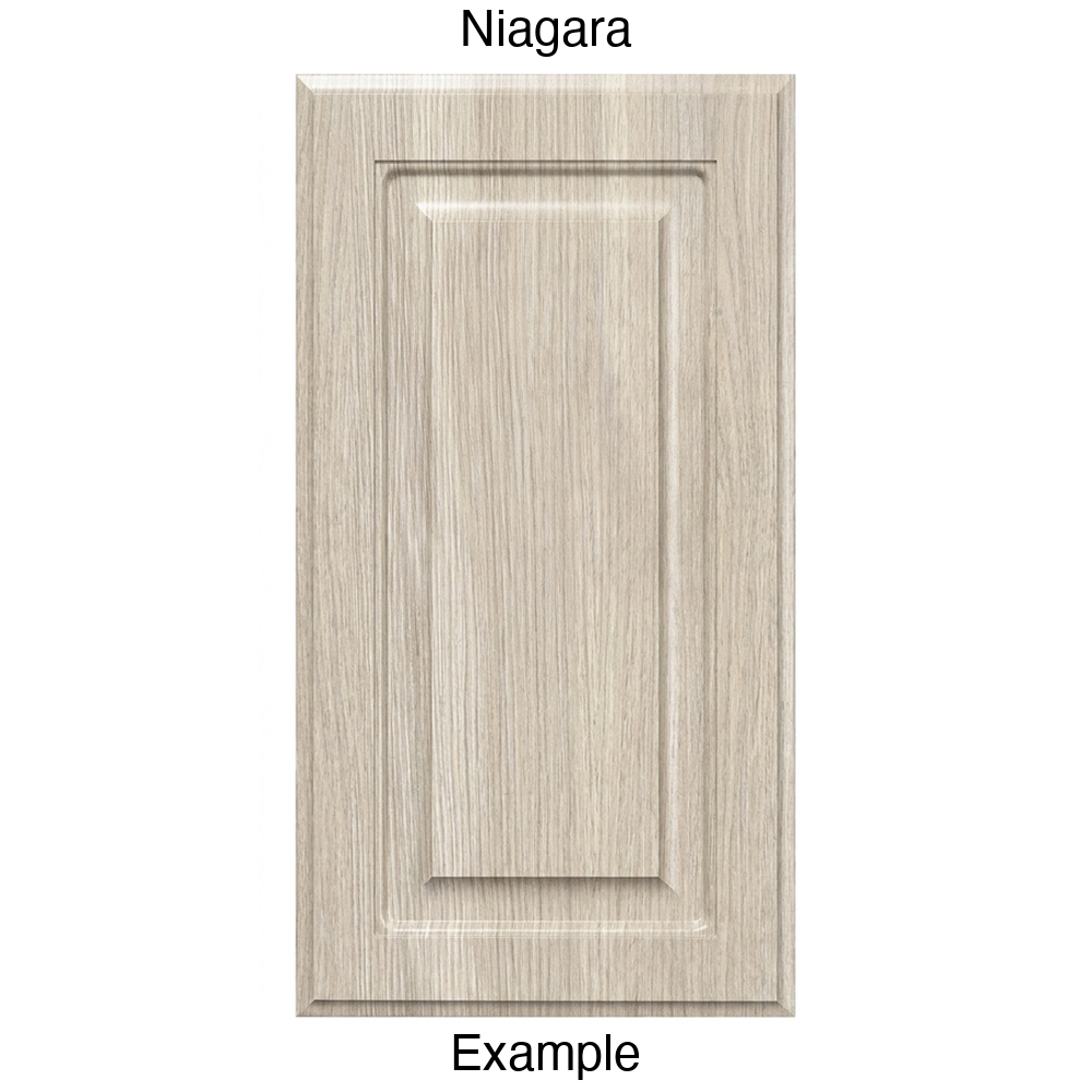 FS742 Raised Panel Thermofoil Cabinet Door in Niagara