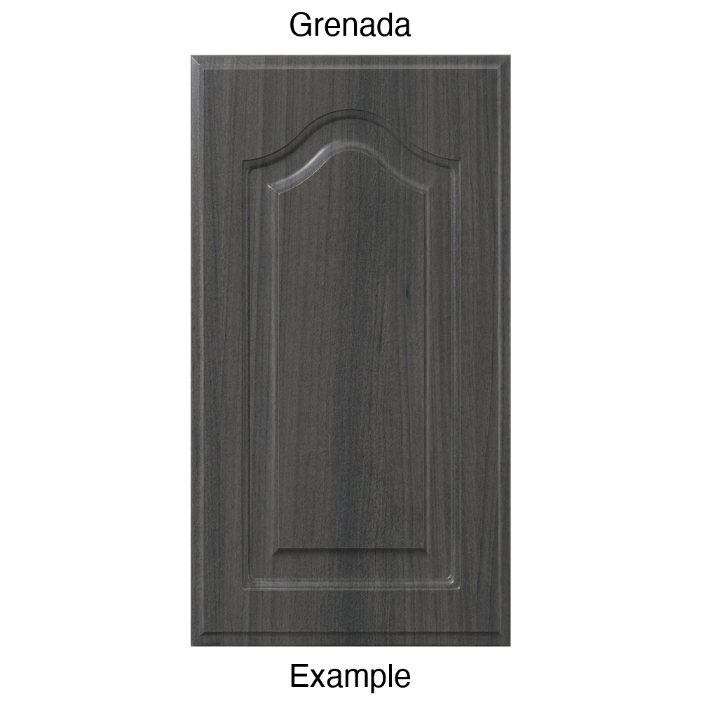 FS744 Cathedral Raised Panel Thermofoil Cabinet Door in Grenada
