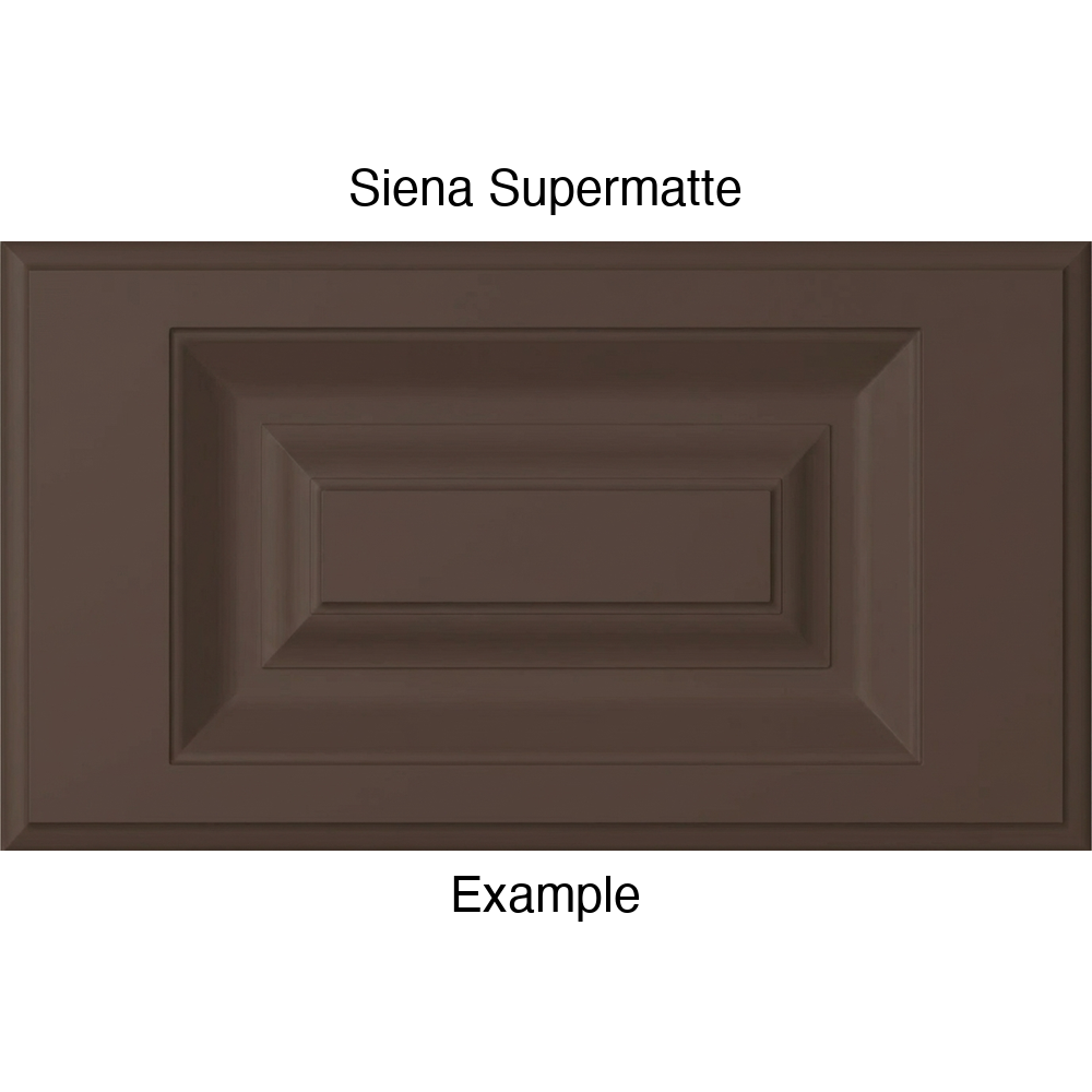 FS842 Thermofoil Drawer Front, Routed, in Siena Supermatte