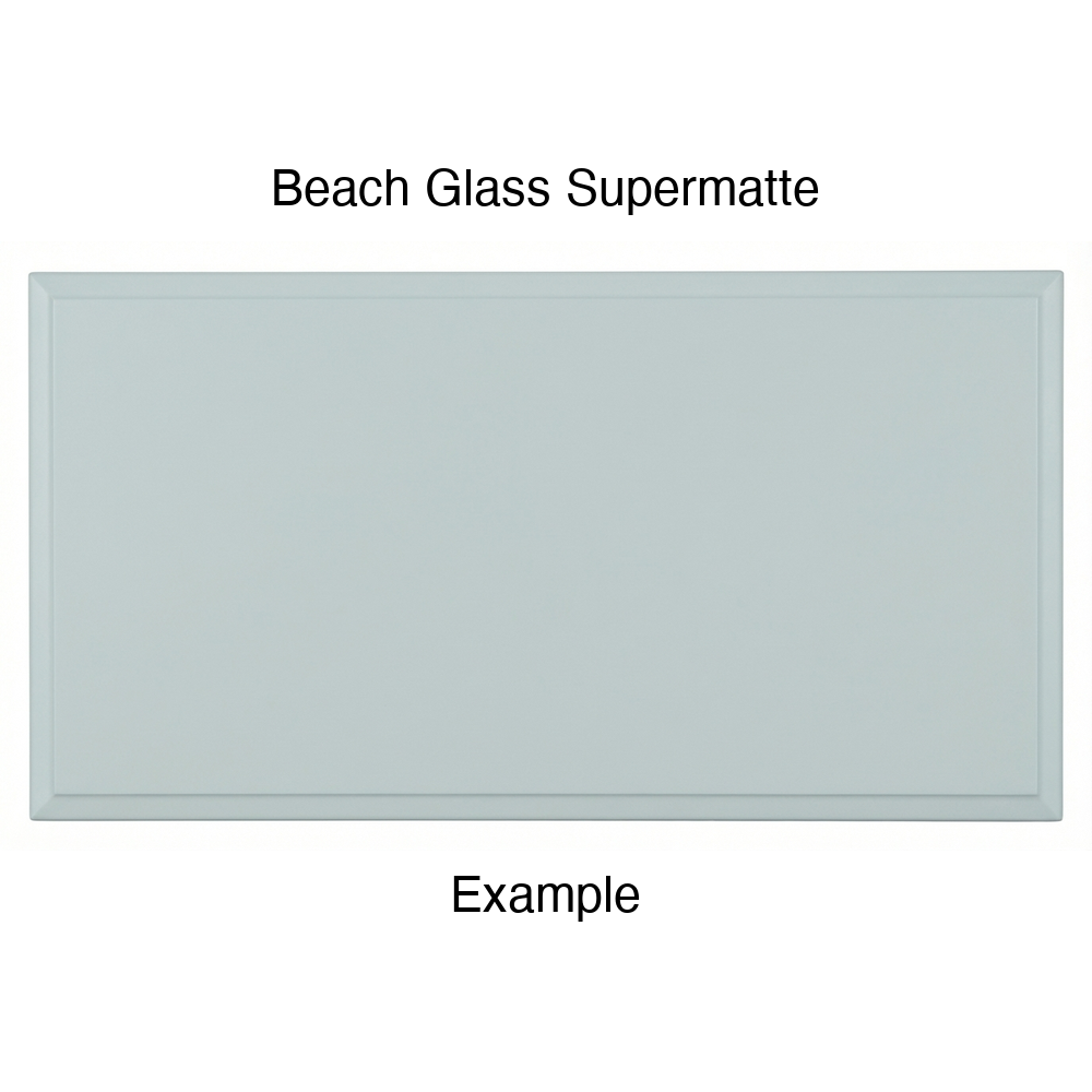 FS842 Thermofoil Drawer Front, Solid, in Beach Glass Supermatte