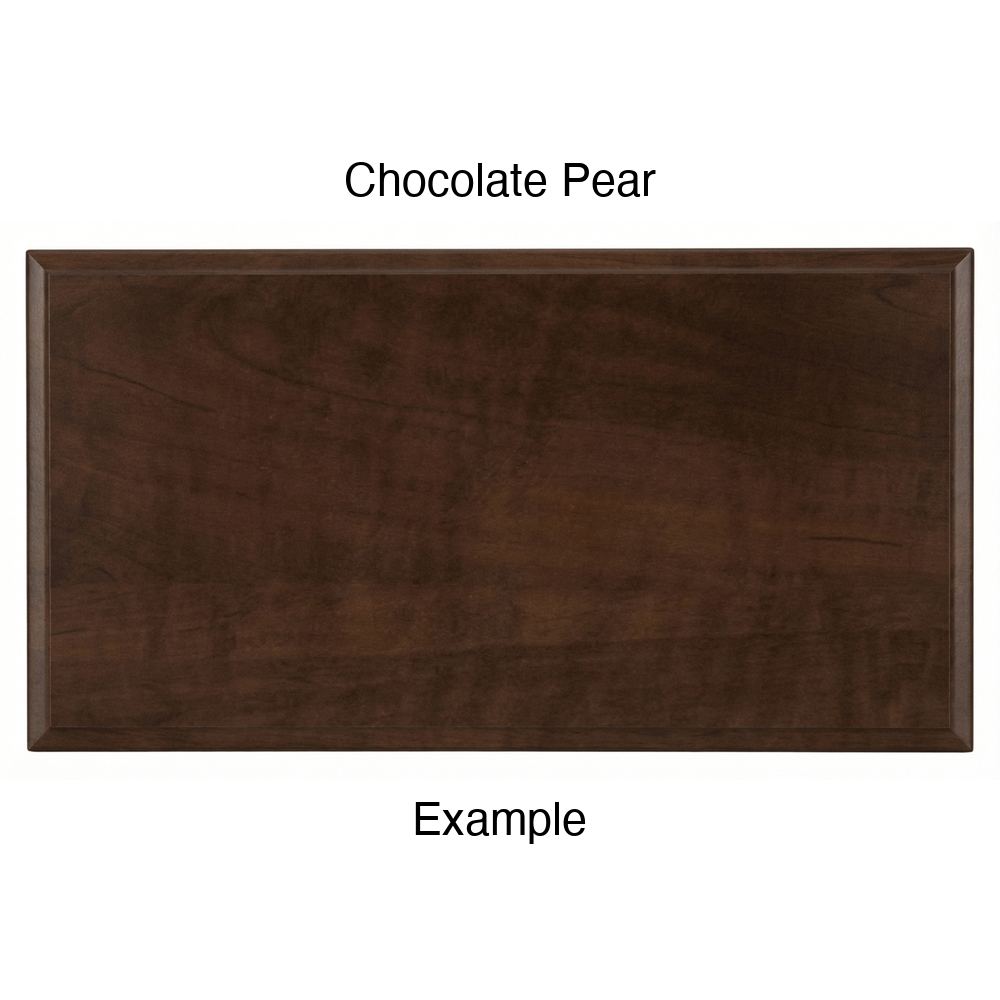 FS842 Thermofoil Drawer Front, Solid, in Chocolate Pear