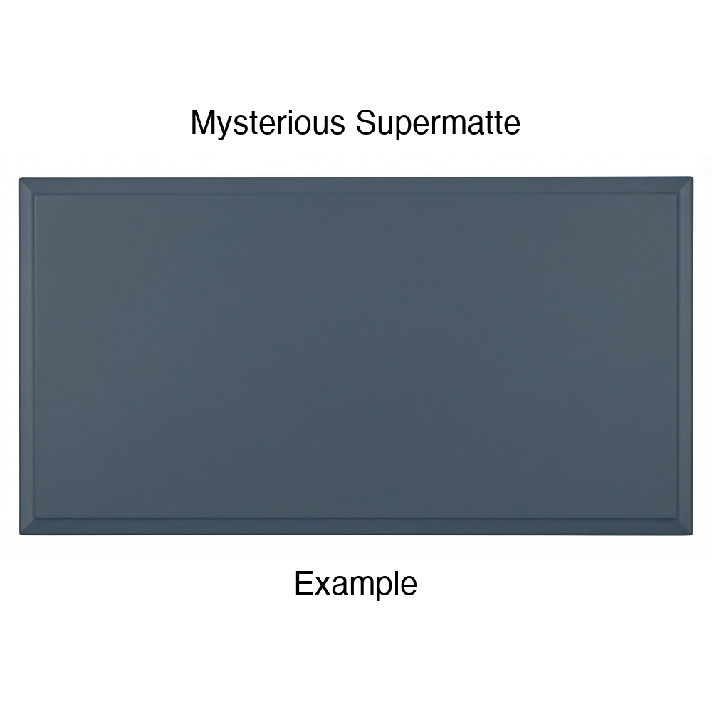 FS842 Thermofoil Drawer Front, Solid, in Mysterious Supermatte
