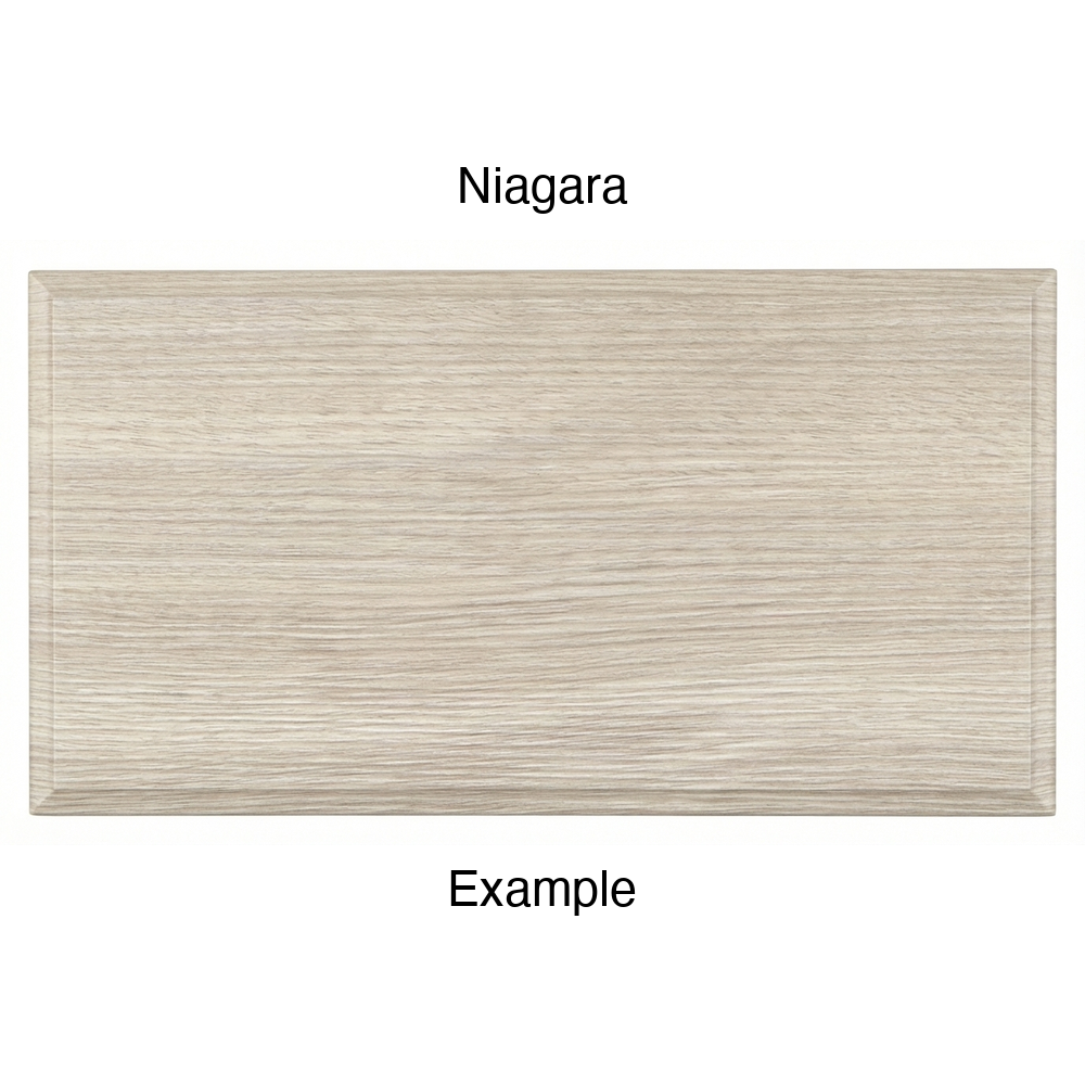 FS842 Thermofoil Drawer Front, Solid, in Niagara
