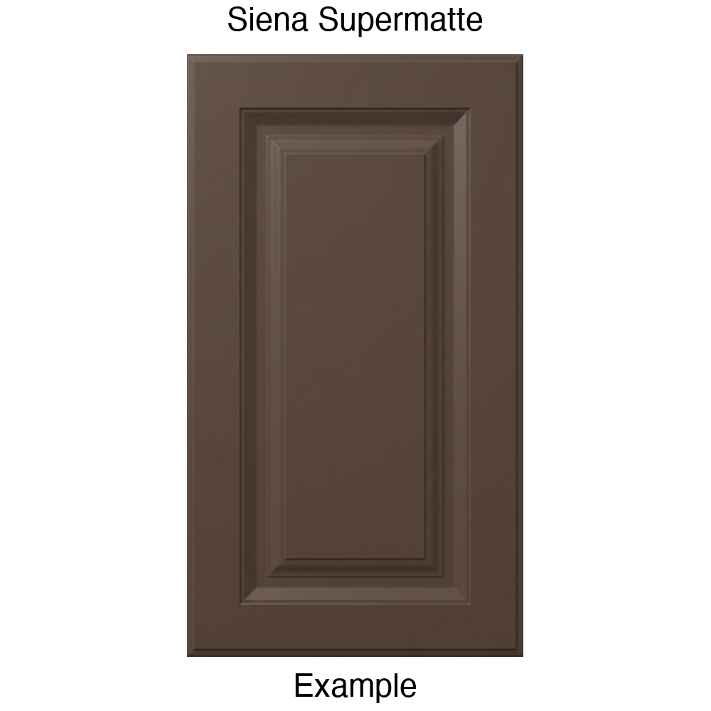 FS842 Raised Panel Thermofoil Cabinet Door in Siena Supermatte