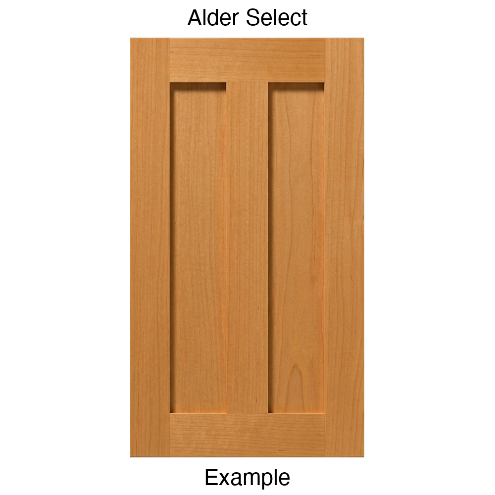 Flagstaff Recessed Panel Cabinet Door in Alder Select