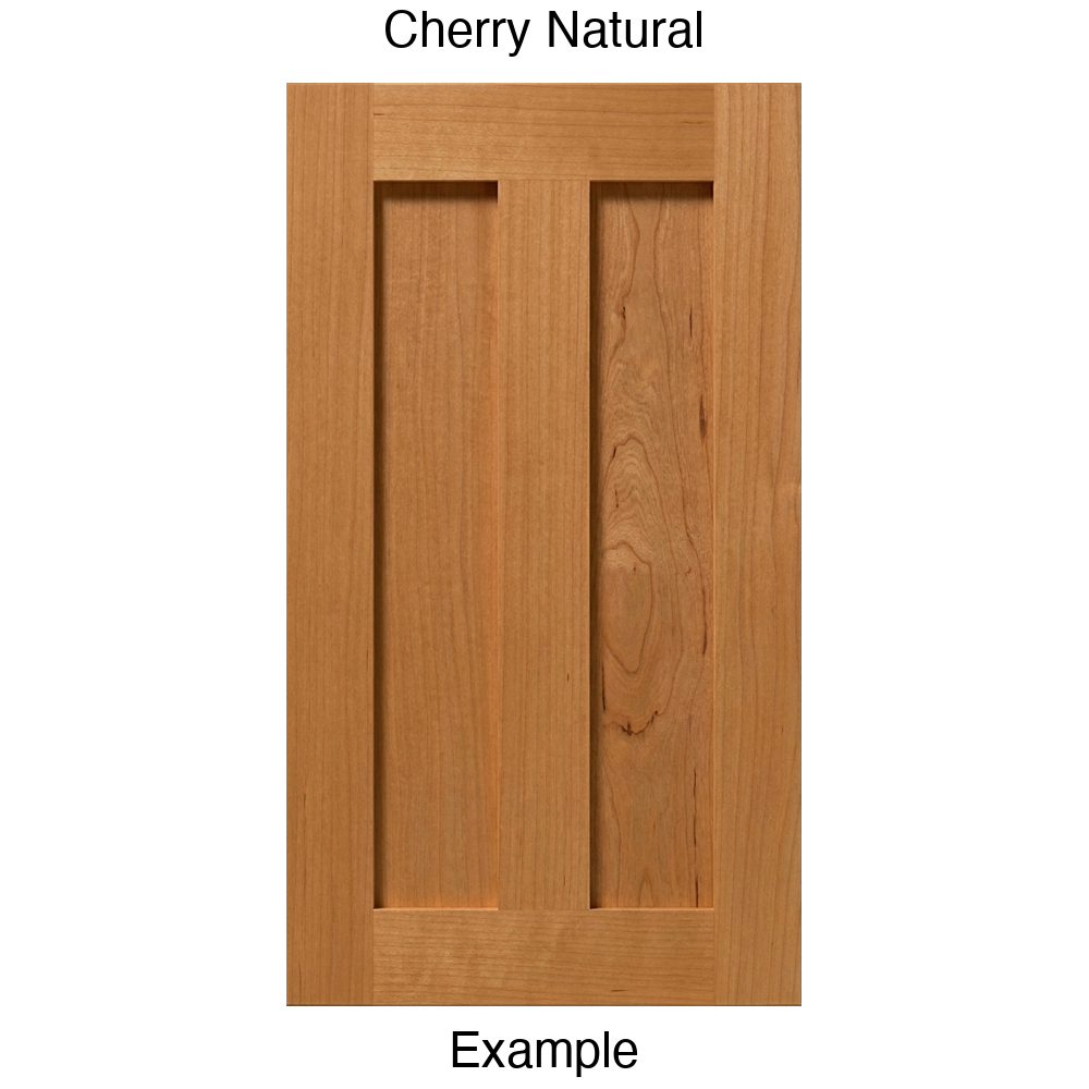 Flagstaff Recessed Panel Cabinet Door in Cherry Natural