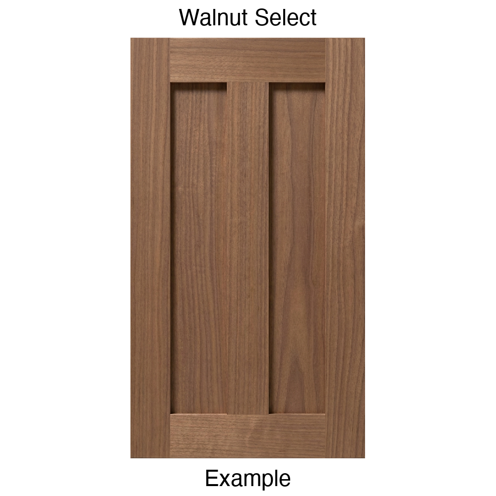Flagstaff Recessed Panel Cabinet Door in Walnut Select
