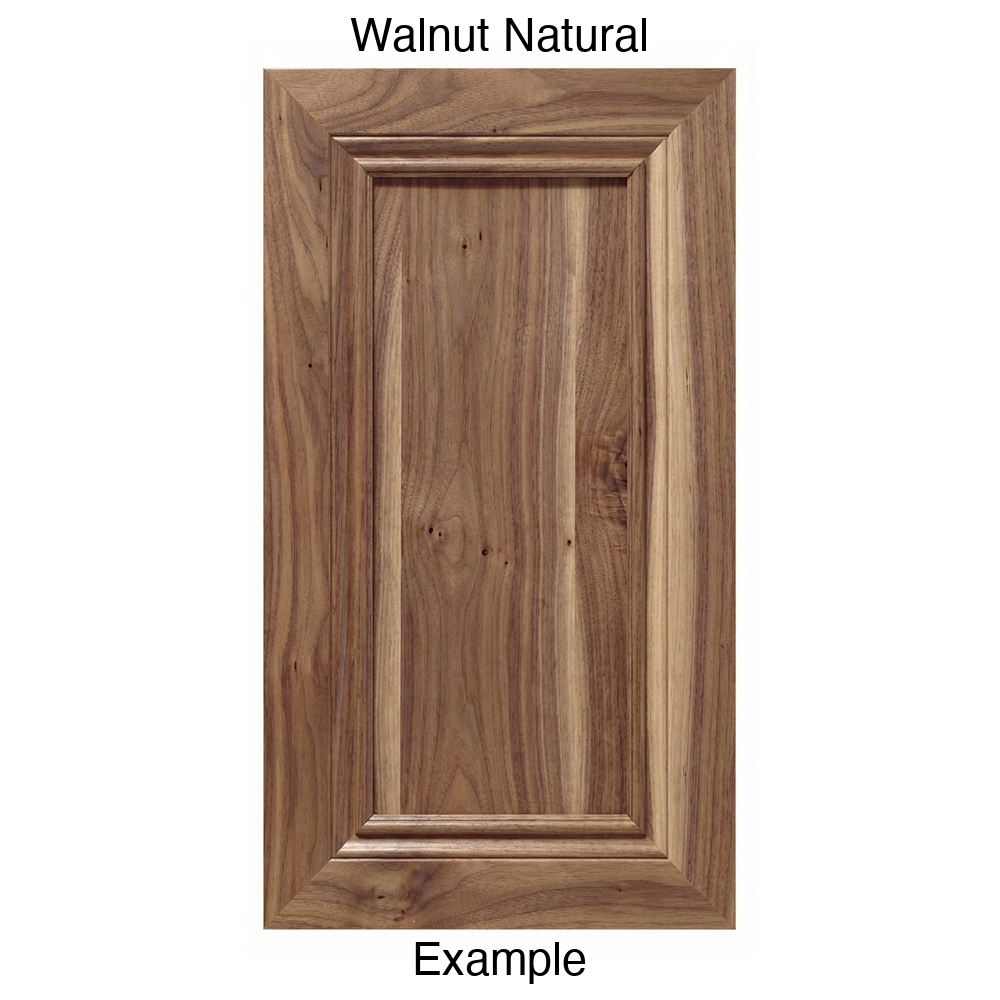 Frontier Recessed Panel Cabinet Door in Walnut Natural