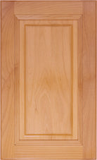 The Glacier raised panel cabinet door