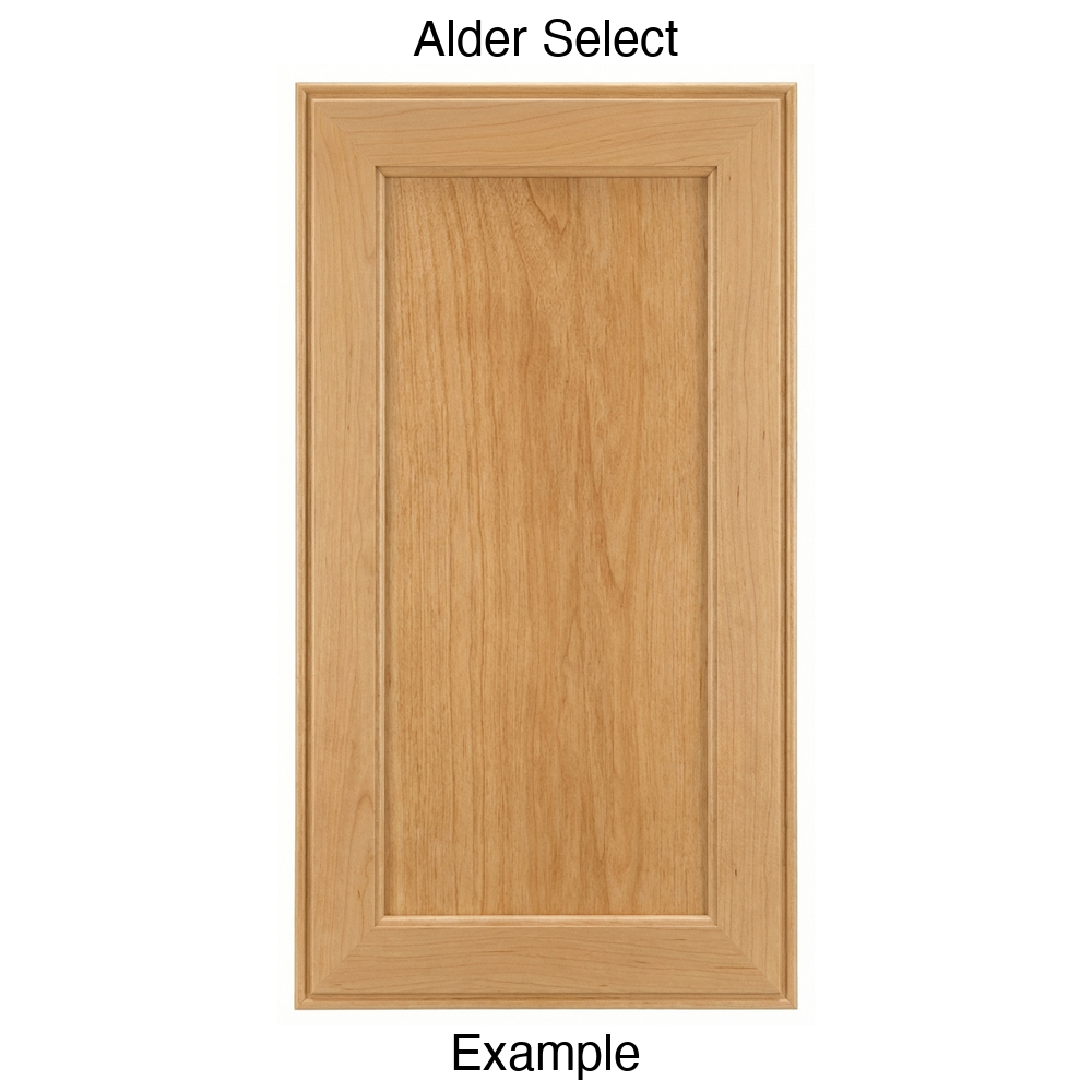 Hayes Recessed Panel Cabinet Door in Alder Select