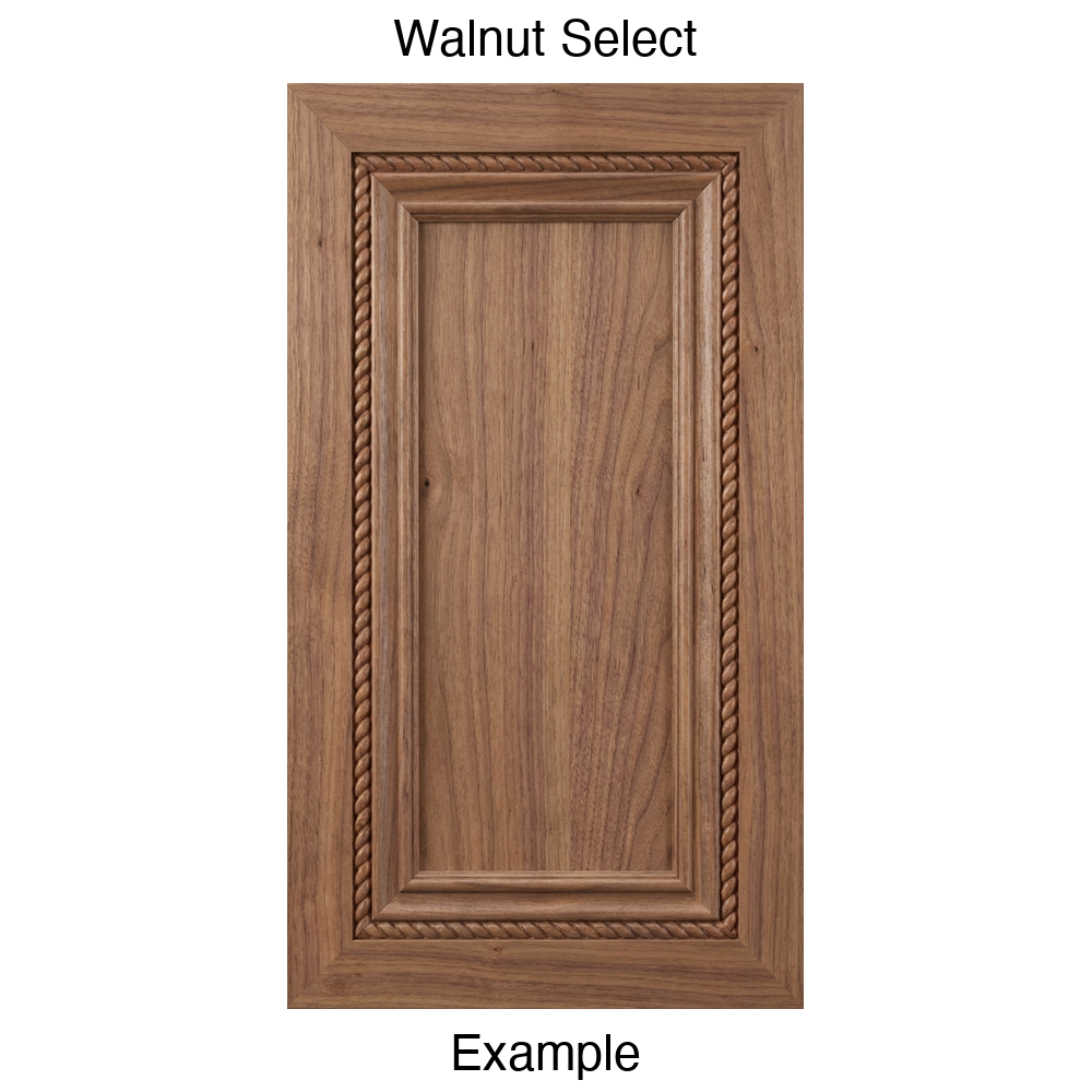 Highpointe Recessed Panel Cabinet Door in Walnut Select