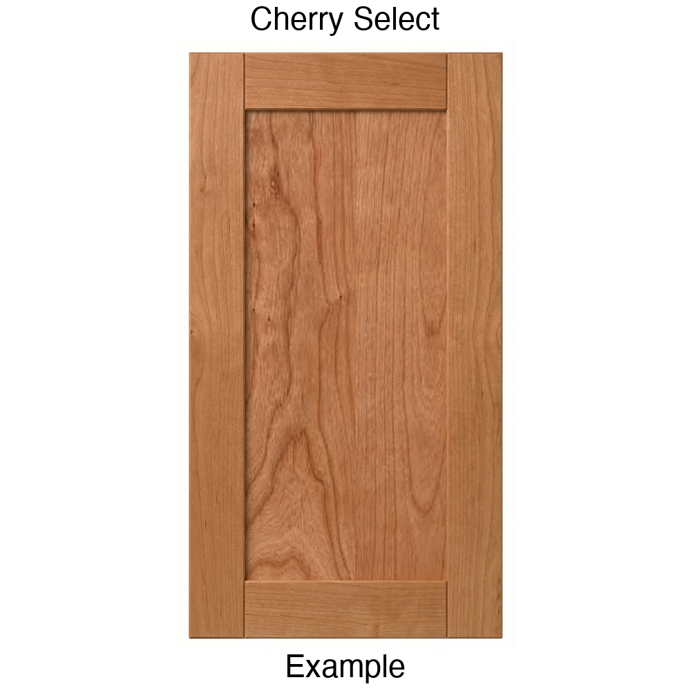 Indiana Recessed Panel Cabinet Door in Cherry Select