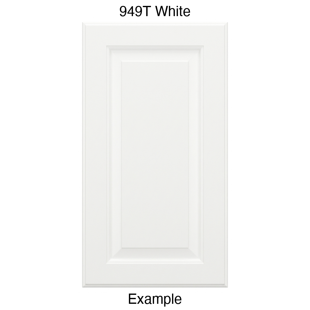 JR7 Raised Panel Thermofoil Cabinet Door (Revere Style)