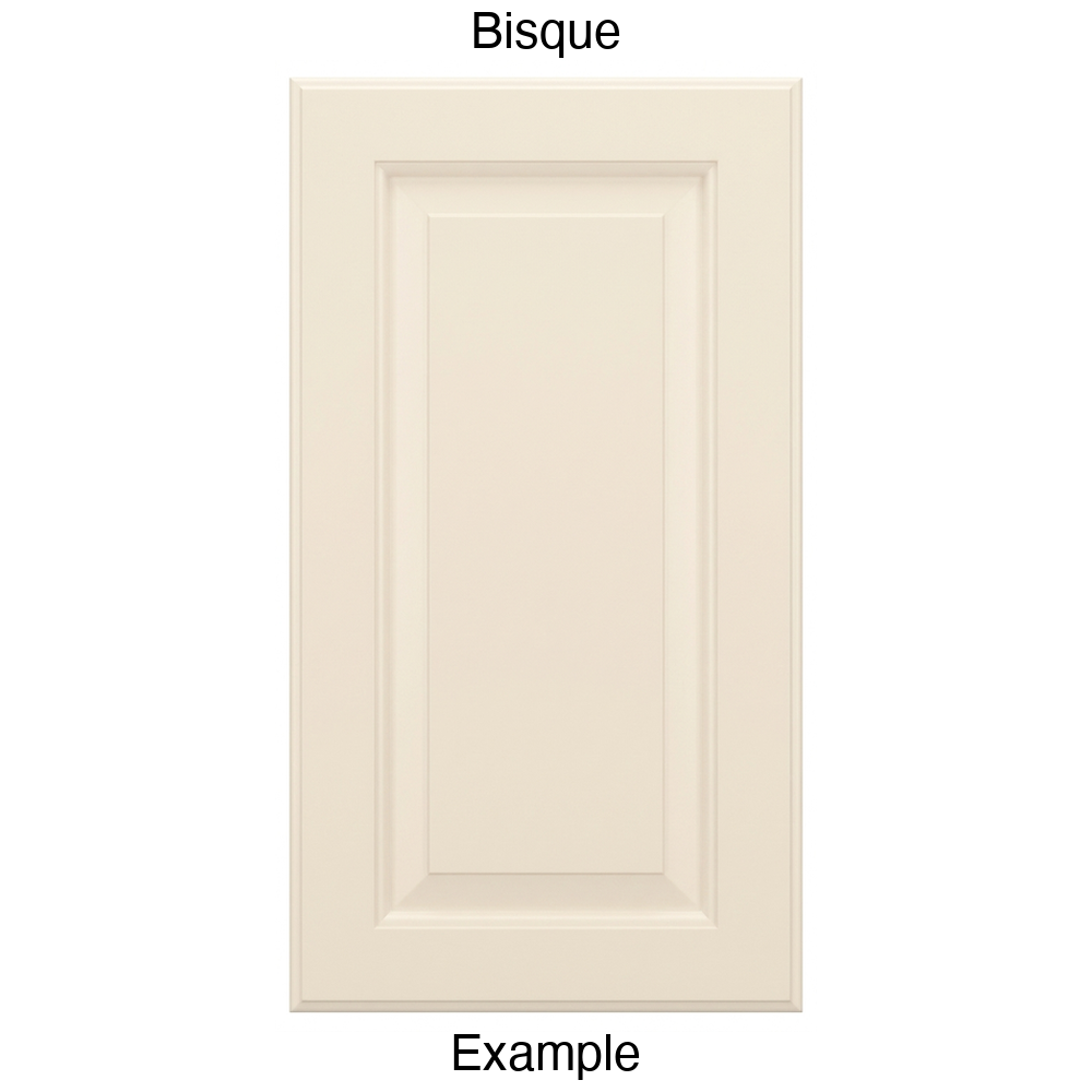 JR7 Raised Panel Thermofoil Cabinet Door (Revere Style) in Bisque