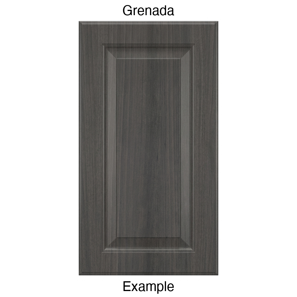 JR7 Raised Panel Thermofoil Cabinet Door (Revere Style) in Grenada