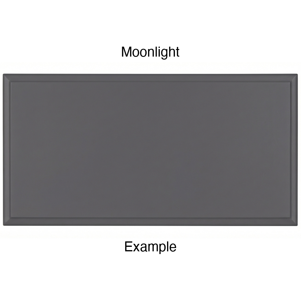 JR7 Thermofoil Drawer Front (Revere Style), Solid, in Moonlight