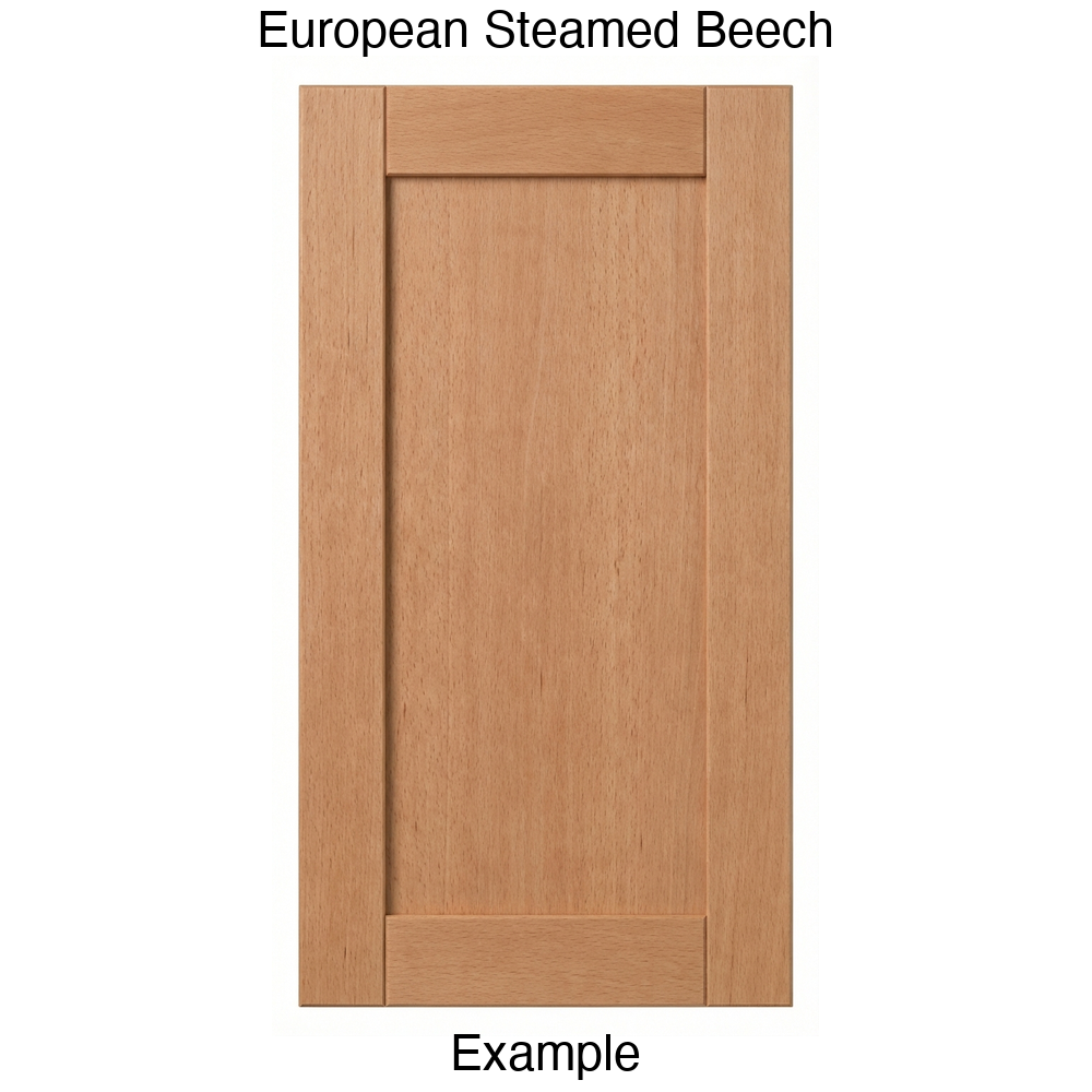 Jasper Recessed Panel Cabinet Door in European Steamed Beech