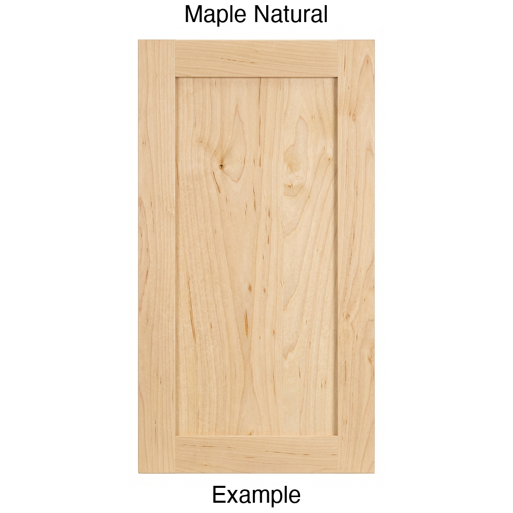 Jasper Recessed Panel Cabinet Door in Maple Natural