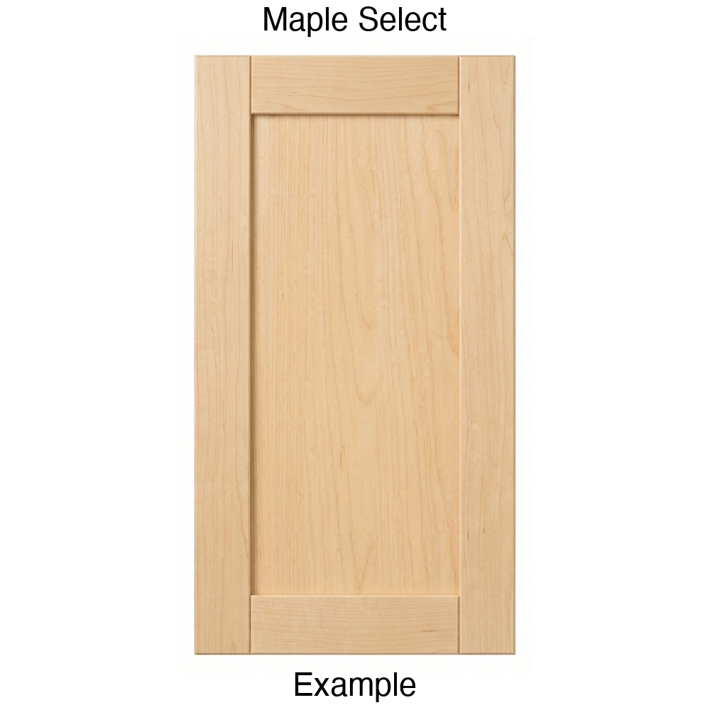 Jasper Recessed Panel Cabinet Door in Maple Select