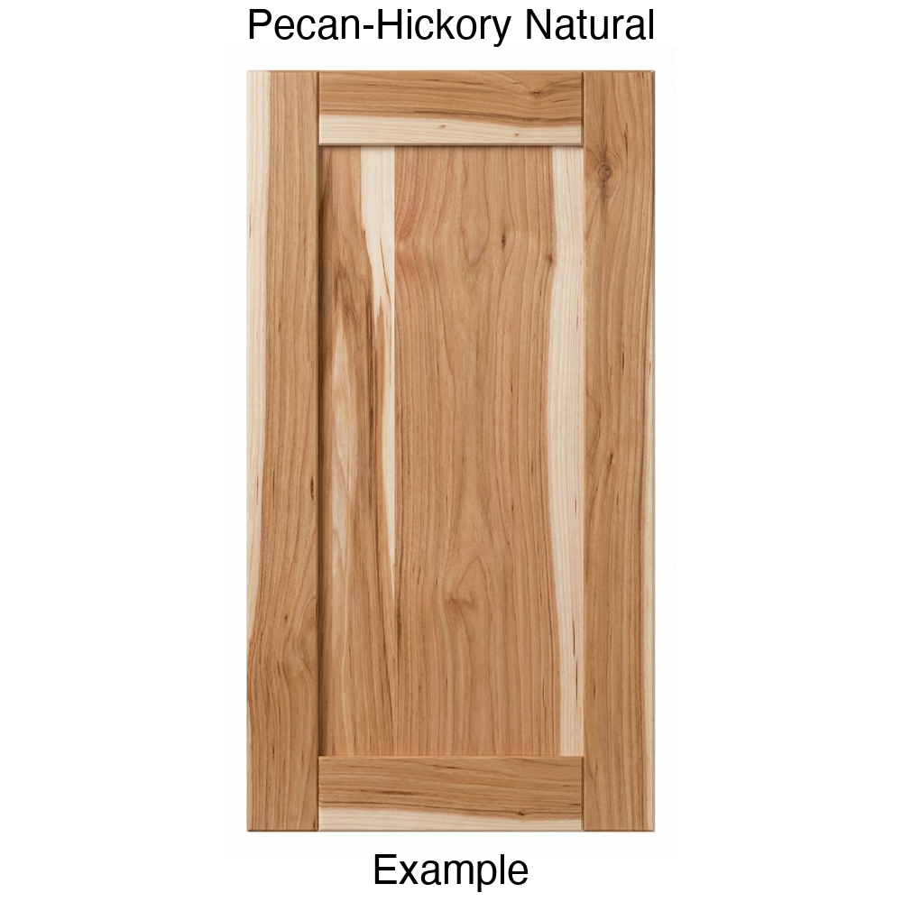 Jasper Recessed Panel Cabinet Door in Pecan-Hickory Natural