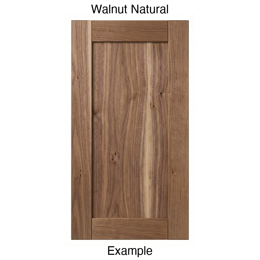 Jasper Recessed Panel Cabinet Door in Walnut Natural