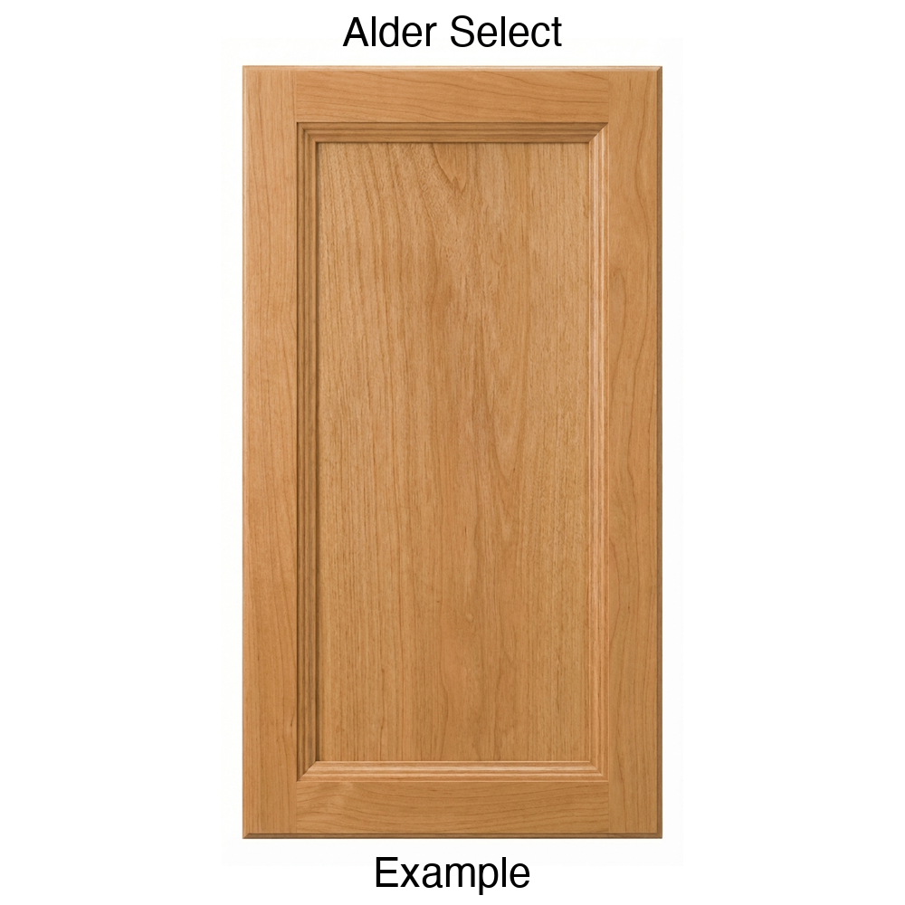 Josephine Recessed Panel Cabinet Door in Alder Select
