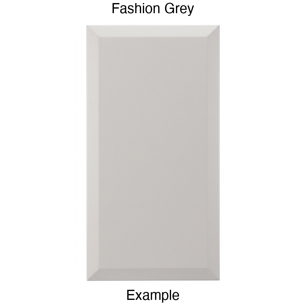 KB732 Slab Thermofoil Cabinet Door in Fashion Grey