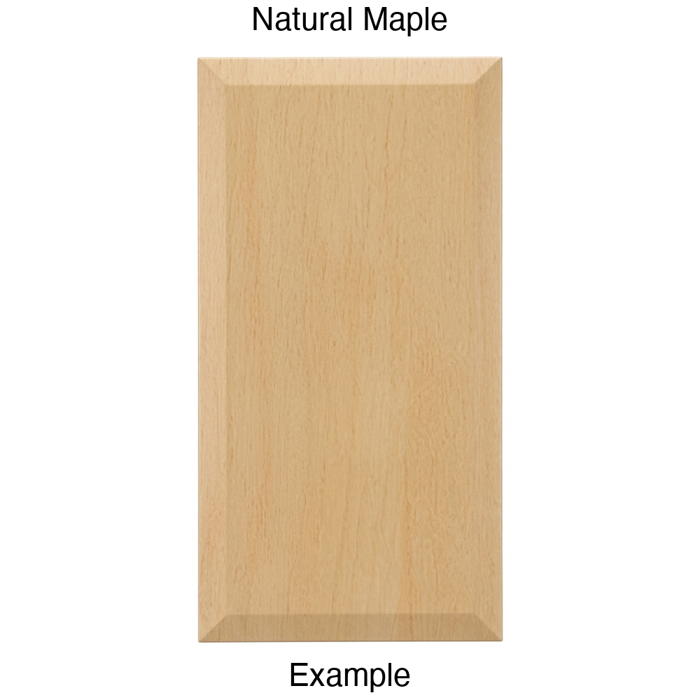 KB732 Slab Thermofoil Cabinet Door in Natural Maple