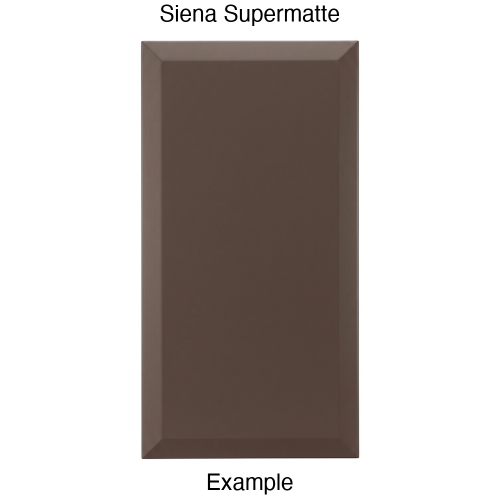 KB732 Slab Thermofoil Cabinet Door in Siena Supermatte