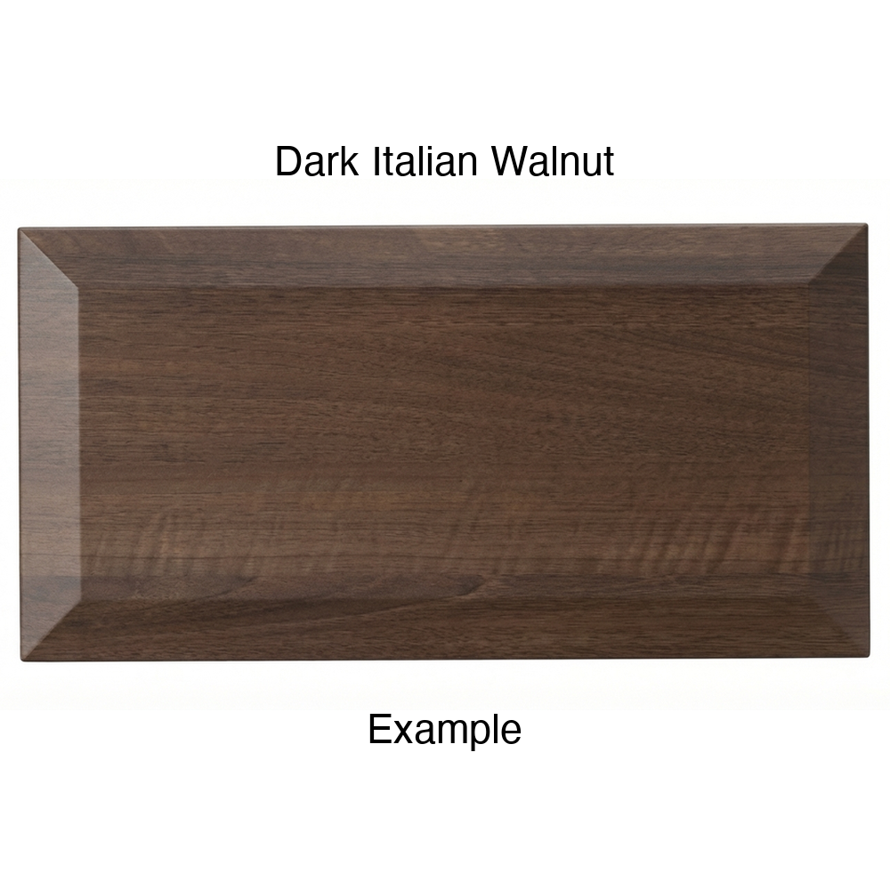 KB732 Thermofoil Drawer Front in Dark Italian Walnut